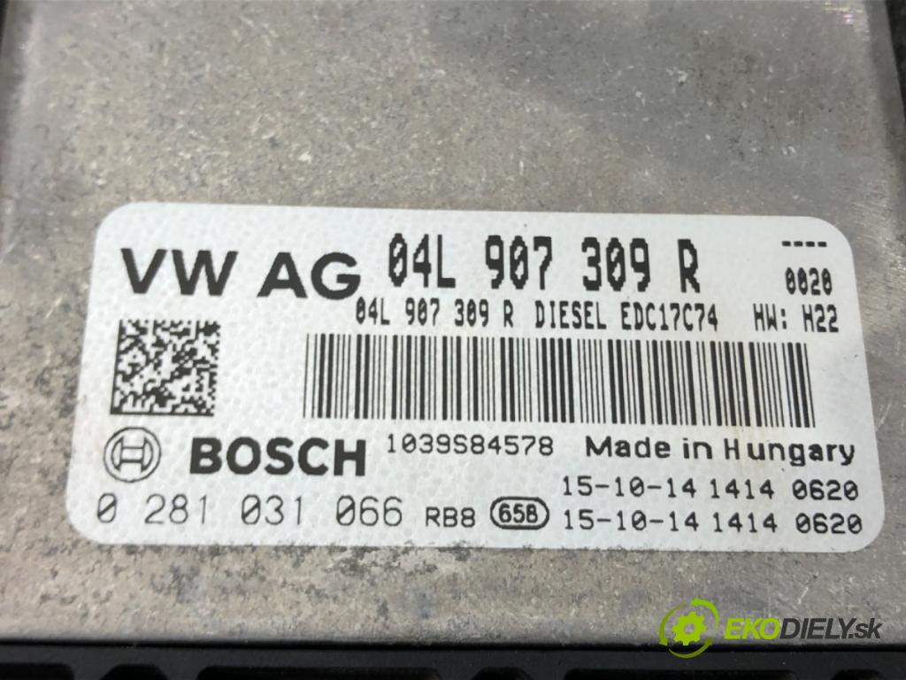 VW PASSAT B8 (3G2, CB2) 2014 - 2022    2.0 TDI 110 kW [150 KM] olej napędowy 2014 - 2022  riadiaca jednotka Motor 04L907309R 0281031066 (Riadiace jednotky)