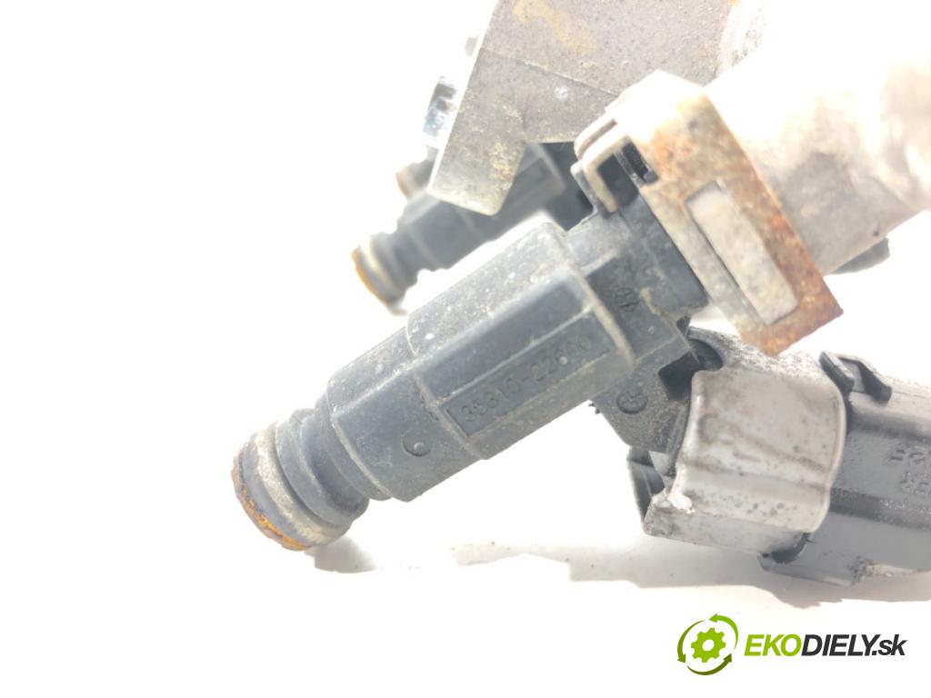 HYUNDAI GETZ (TB) 2001 - 2011    1.1 46 kW [63 KM] benzyna 2002 - 2005  Lišta vstrekovacia 35310-22600 (Vstrekovacie lišty)