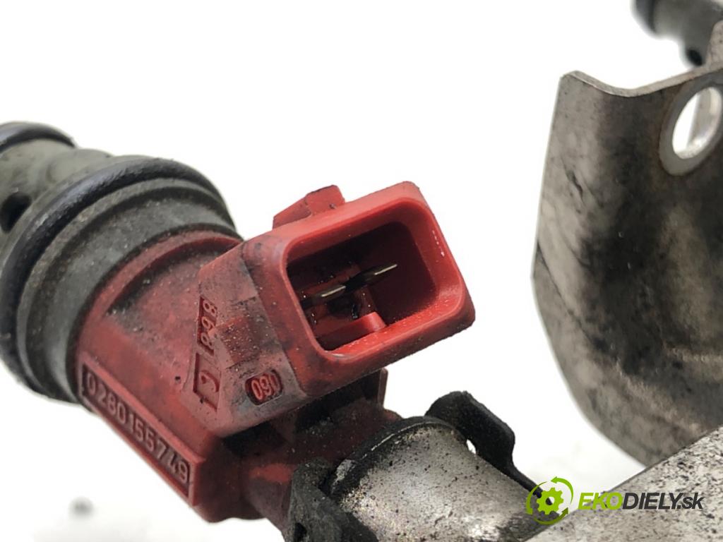 SAAB 9-5 (YS3E) 1997 - 2009    2.3 t 125 kW [170 KM] benzyna 1997 - 2009  Lišta vstrekovacia 0280155749 (Vstrekovacie lišty)