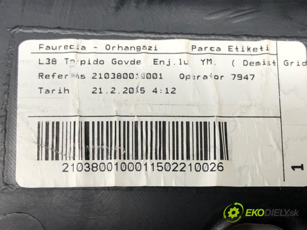 RENAULT FLUENCE (L3_) 2010 - 2022    1.6 16V (L304, L305, L30H) 82 kW [111 KM] benzyna   Palubná doska  (Palubné dosky)