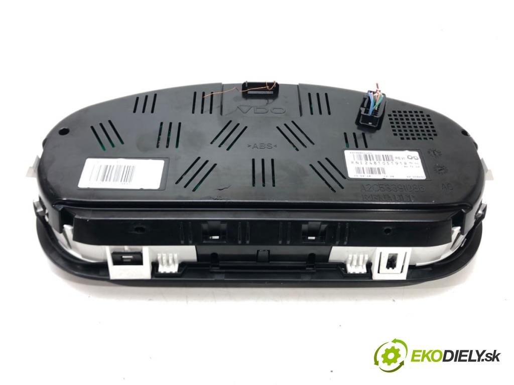 RENAULT FLUENCE (L3_) 2010 - 2022    1.6 16V (L304, L305, L30H) 82 kW [111 KM] benzyna   Prístrojovka 248105191R (Prístrojové dosky, displeje)