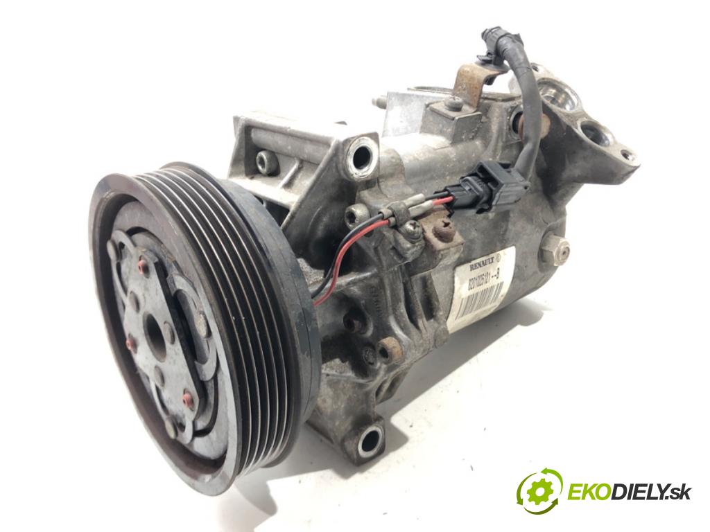 RENAULT FLUENCE (L3_) 2010 - 2022    1.6 16V (L304, L305, L30H) 82 kW [111 KM] benzyna   Kompresor klimatizácie 8201025121B (Kompresory klimatizácie)