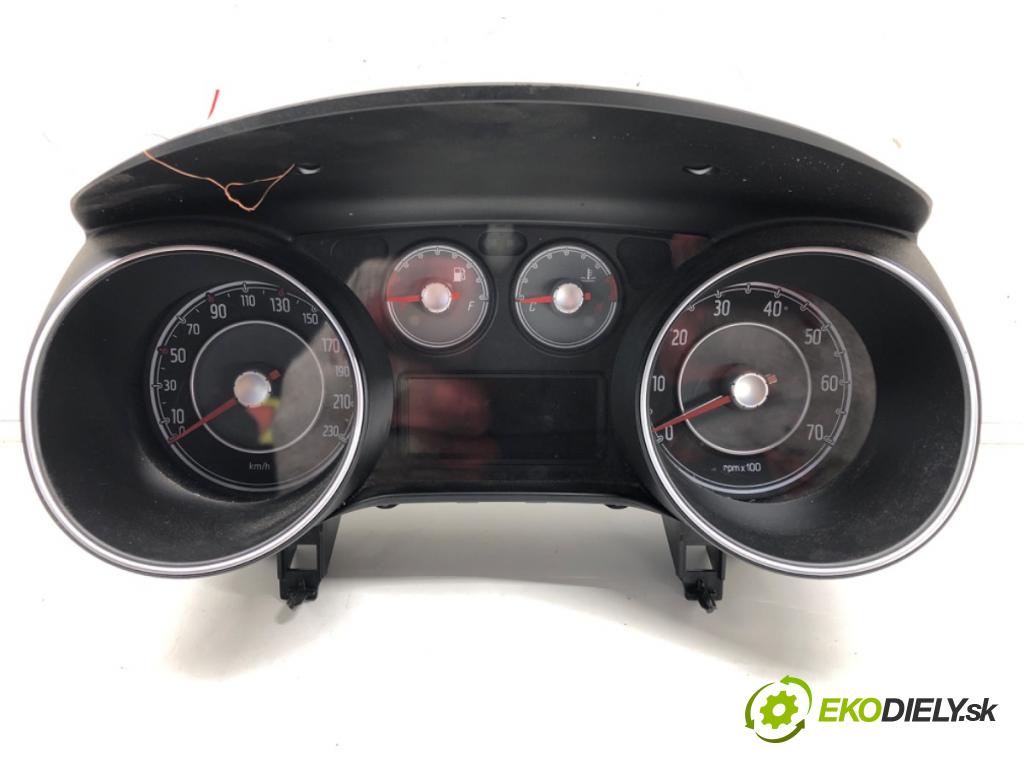 FIAT PUNTO EVO (199_) 2008 - 2022    1.2 51 kW [69 KM] benzyna 2009 - 2012  Prístrojovka 51897827 (Prístrojové dosky, displeje)