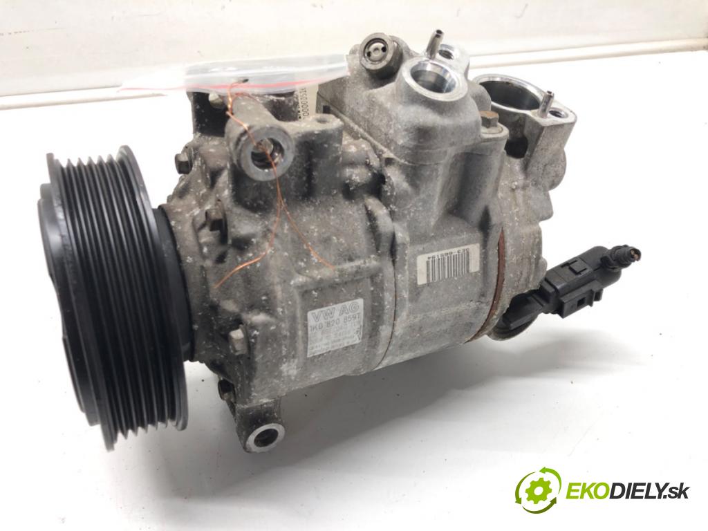SKODA OCTAVIA II Combi (1Z5) 2004 - 2013    1.6 75 kW [102 KM] benzyna 2004 - 2013  Kompresor klimatizácie 1K0820859T (Kompresory klimatizácie)