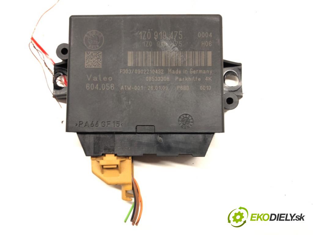 SKODA OCTAVIA II Combi (1Z5) 2004 - 2013    1.6 75 kW [102 KM] benzyna 2004 - 2013  Modul PDC 1Z0919475 (Ostatné)