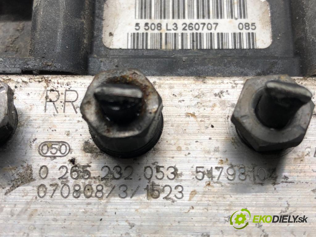 FIAT GRANDE PUNTO (199_) 2005 - 2022    1.4 16V (199BXG1B, 199AXG1B) 70 kW [95 KM] benzyna  Pumpa ABS 0265232053 5179810 (Pumpy ABS)