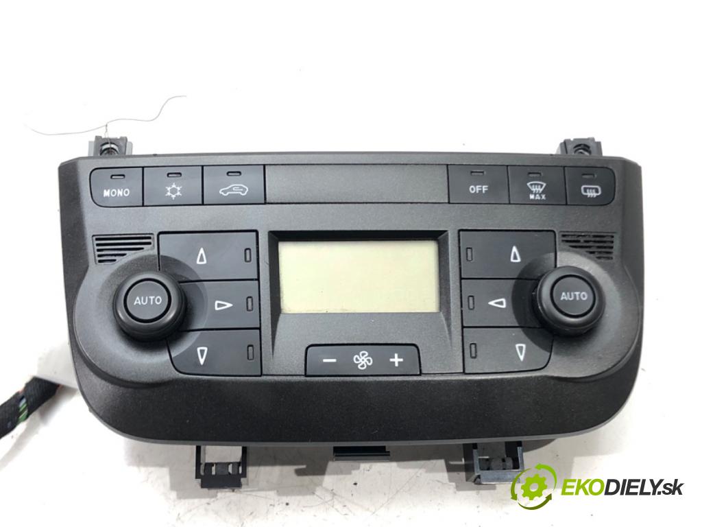FIAT GRANDE PUNTO (199_) 2005 - 2022    1.4 16V (199BXG1B, 199AXG1B) 70 kW [95 KM] benzyna  Panel ovládania kúrenia 735447949 (Prepínače, spínače, tlačidlá a ovládače kúrenia)