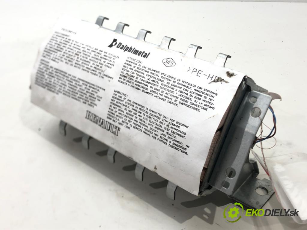 RENAULT CLIO III Grandtour (KR0/1_) 2007 - 2022    1.2 16V (KR02, KR0J) 55 kW [75 KM] benzyna 2008 -   AirBag spolujazdca 8200961047 (Airbagy)