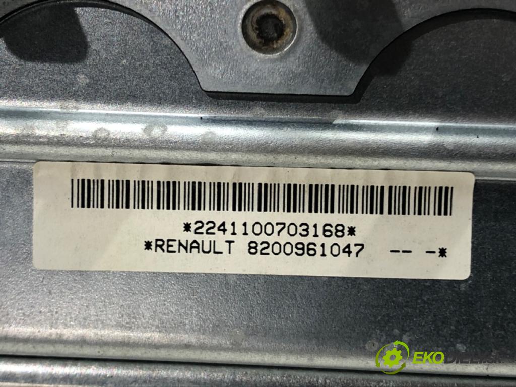 RENAULT CLIO III Grandtour (KR0/1_) 2007 - 2022    1.2 16V (KR02, KR0J) 55 kW [75 KM] benzyna 2008 -   AirBag spolujazdca 8200961047 (Airbagy)