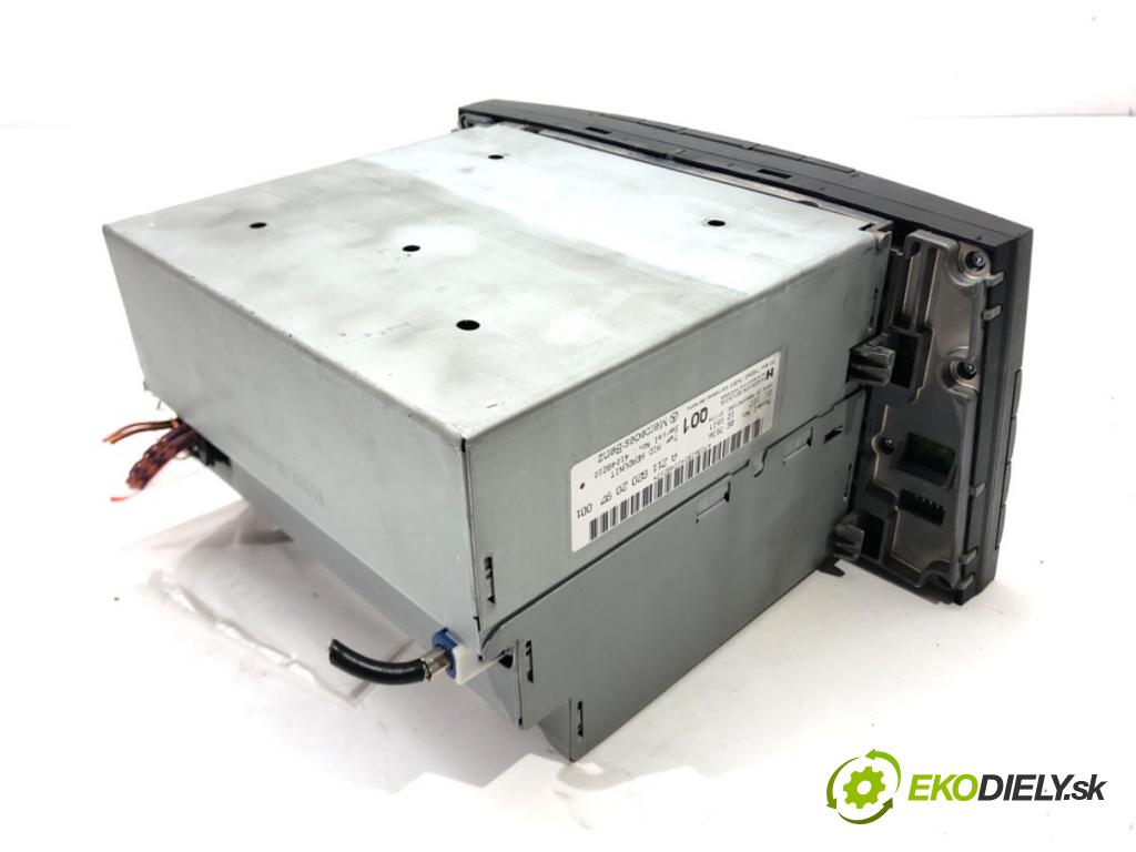 MERCEDES-BENZ KLASA E (W211) 2002 - 2009    E 270 CDI (211.016) 130 kW [177 KM] olej napędowy   RADIO A2118202097 (Audio zariadenia)