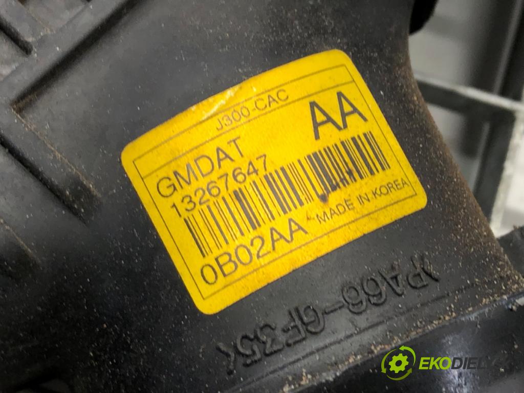 CHEVROLET CRUZE (J300) 2009 - 2022    2.0 CDI 92 kW [125 KM] olej napędowy 2009 - 2011  intercooler 13267647 (Chladiče nasávaného vzduchu (intercoolery))