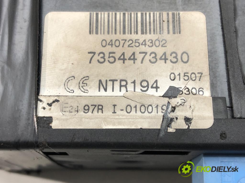 FIAT CROMA (194_) 2005 - 2022    1.9 D Multijet (194AXB1B) 88 kW [120 KM] olej napę  spinačka 7354473430 (Spínacie skrinky a kľúče)