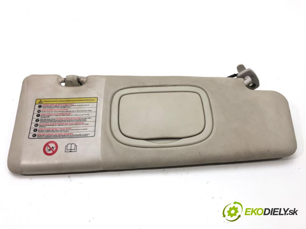 FIAT CROMA (194_) 2005 - 2022    1.9 D Multijet (194AXB1B) 88 kW [120 KM] olej napę  Clona slnečná pravy