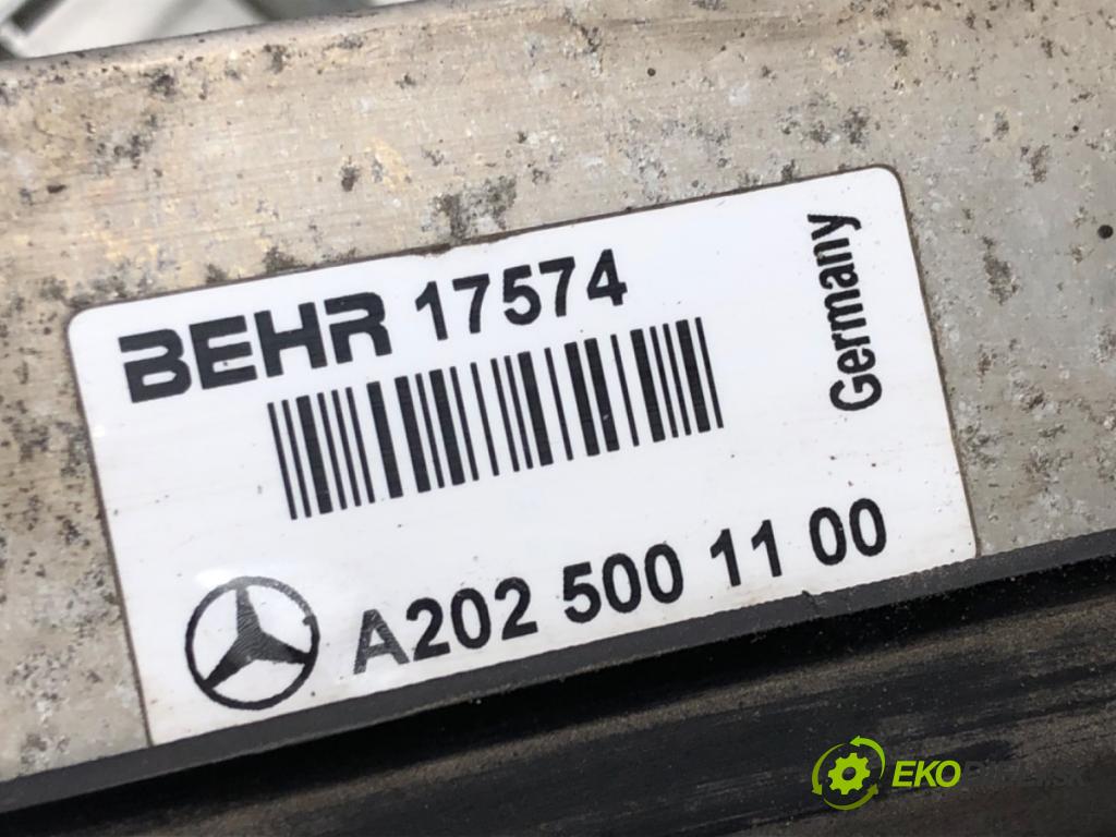 MERCEDES-BENZ CLK (C208) 1997 - 2003    230 Kompressor (208.347) 142 kW [193 KM] benzyna 1  intercooler А2025001100 (Chladiče nasávaného vzduchu (intercoolery))