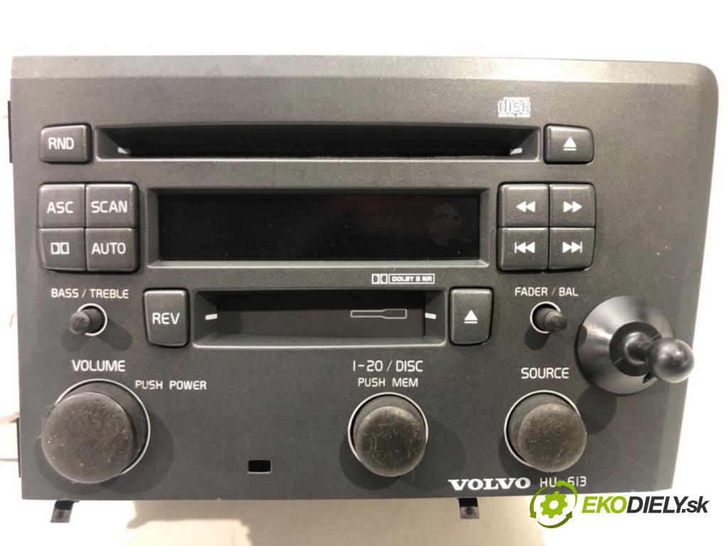 VOLVO S60 I (384) 2000 - 2010    2.4 103 kW [140 KM] benzyna 2000 - 2010  RADIO 8651153 (Audio zariadenia)