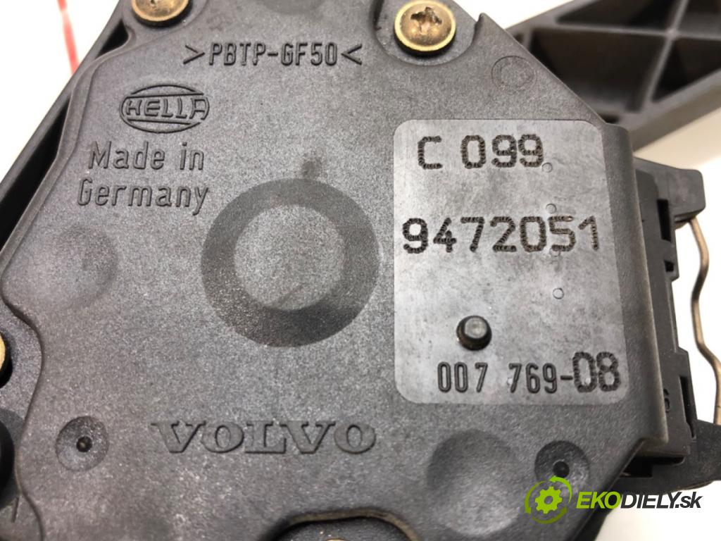 VOLVO S80 I (184) 1998 - 2008    2.5 TDI 103 kW [140 KM] olej napędowy 1999 - 2006  Potenciometer plynového pedálu 9472051 (Pedále)