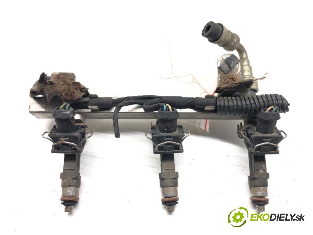 OPEL CORSA C (X01) 2000 - 2009    1.0 (F08, F68) 44 kW [60 KM] benzyna 2003 - 2009  Lišta vstrekovacia 0280158501 (Vstrekovacie lišty)