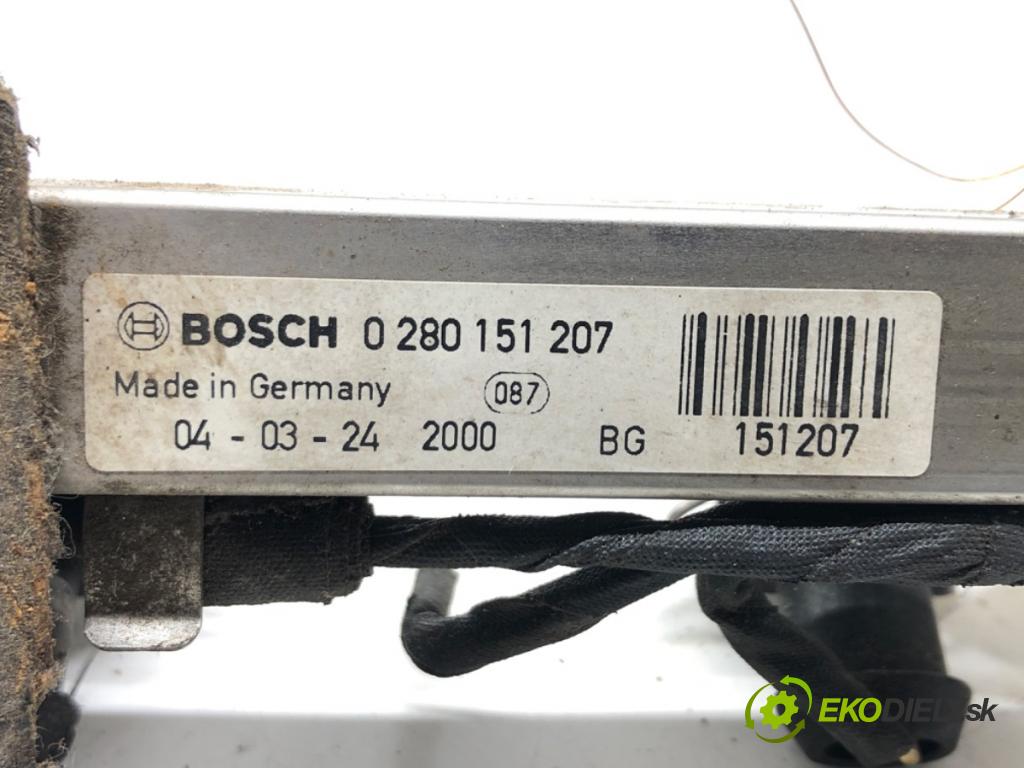 OPEL CORSA C (X01) 2000 - 2009    1.0 (F08, F68) 44 kW [60 KM] benzyna 2003 - 2009  Lišta vstrekovacia 0280158501 (Vstrekovacie lišty)