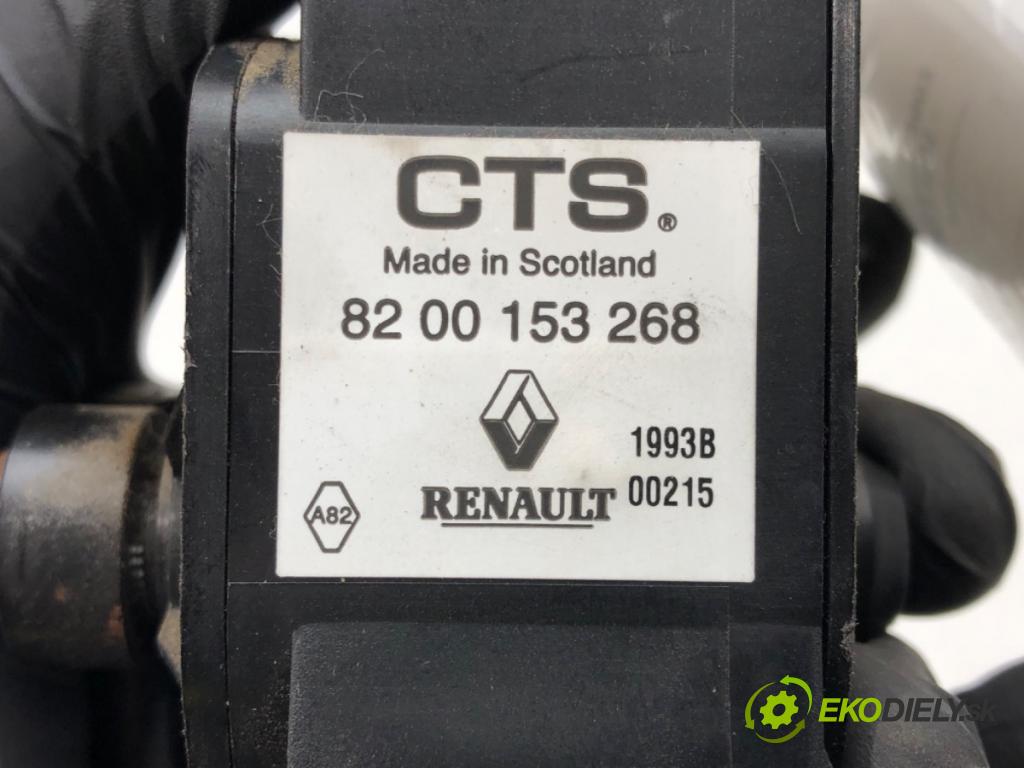 RENAULT MEGANE II (BM0/1_, CM0/1_) 2001 - 2012    1.4 16V (BM0B, CM0B) 72 kW [98 KM] benzyna 2002 -   Potenciometer plynového pedálu 8200153268 (Pedále)