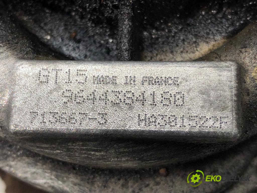 PEUGEOT 807 Van (EB_) 2002 - 2022    2.0 HDi (EBRHMEF) 79 kW [107 KM] olej napędowy 200  Turbodúchadlo,turbo 9644384180 (Turbodúchadlá (kompletné))