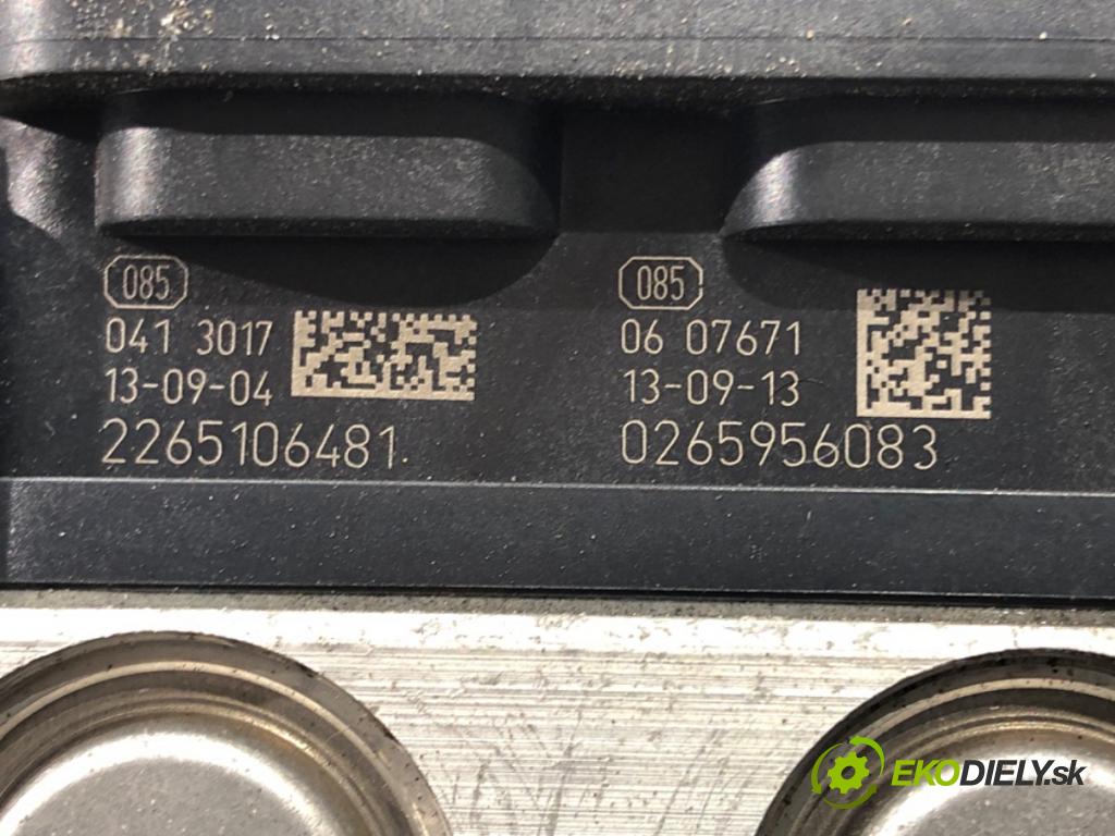 PEUGEOT 308 II (LB_, LP_, LW_, LH_, L3_) 2013 - 2021    1.6 HDi / BlueHDi 115 85 kW [115 KM] olej napędowy  Pumpa ABS 9806742980 (Pumpy ABS)
