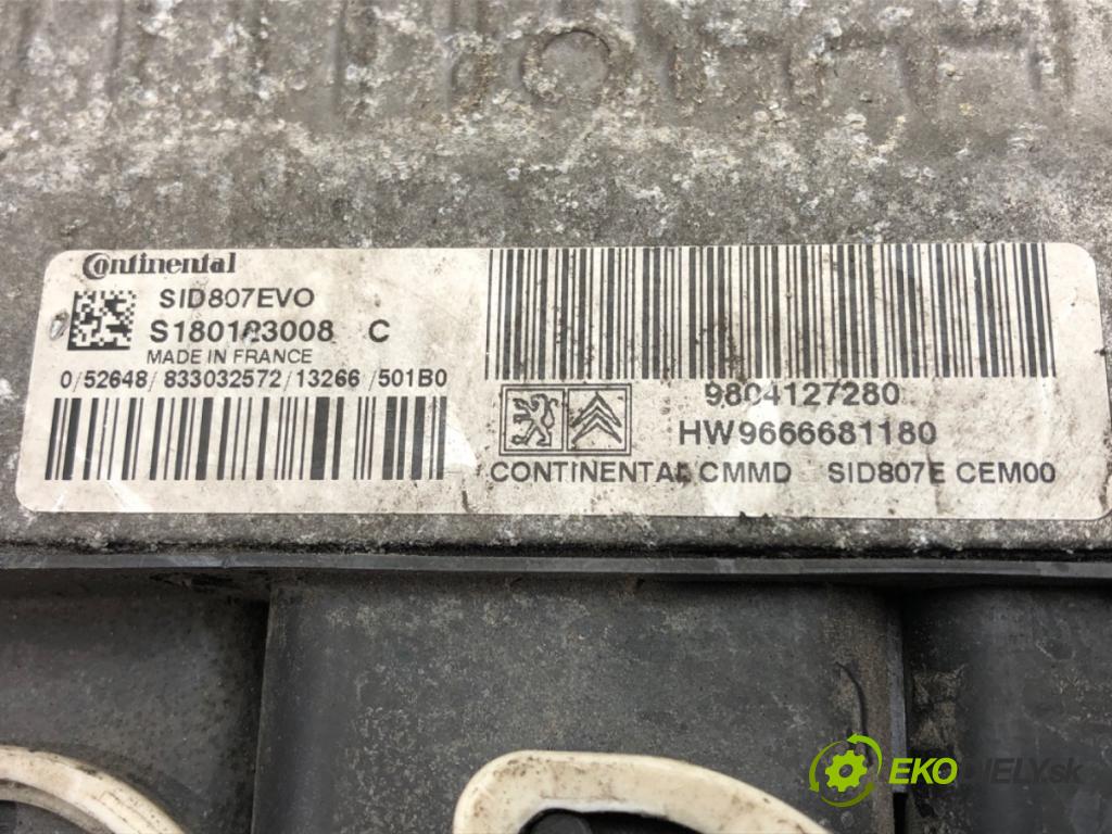 PEUGEOT 308 II (LB_, LP_, LW_, LH_, L3_) 2013 - 2021    1.6 HDi / BlueHDi 115 85 kW [115 KM] olej napędowy  riadiaca jednotka Motor 9804127280 (Riadiace jednotky)