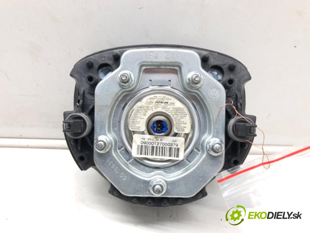 VW POLO (9N_, 9A_) 2001 - 2014    1.2 12V 47 kW [64 KM] benzyna 2001 - 2007  AirBag volantu 6Q0880201G (Airbagy)