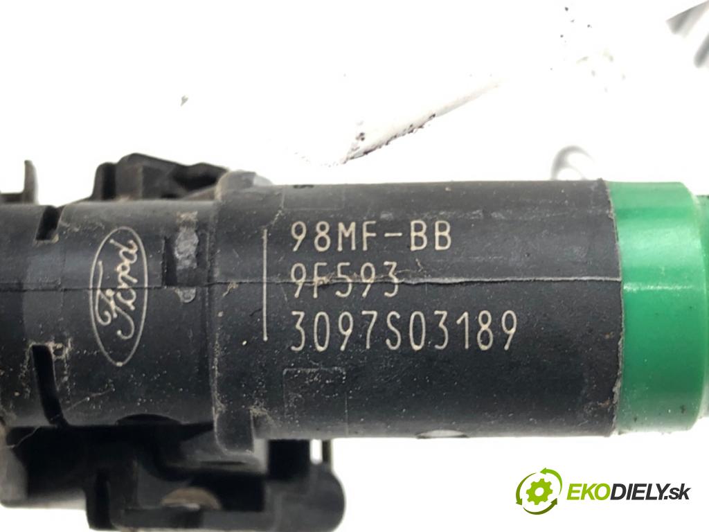 FORD FUSION (JU_) 2002 - 2012    1.4 59 kW [80 KM] benzyna 2002 - 2012  Lišta vstrekovacia 98MF-BB (Vstrekovacie lišty)