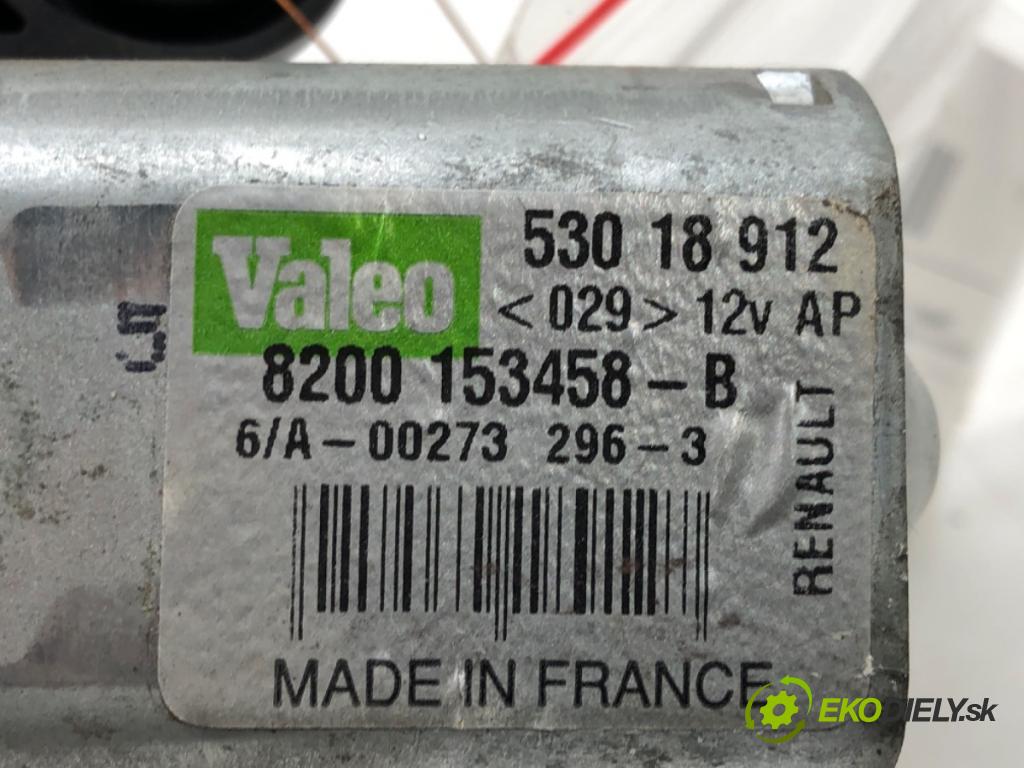 RENAULT SCÉNIC II (JM0/1_) 2003 - 2010    1.6 (JM0C, JM0J, JM1B) 83 kW [113 KM] benzyna 2003  motor stěračů zadní část 8200153458B