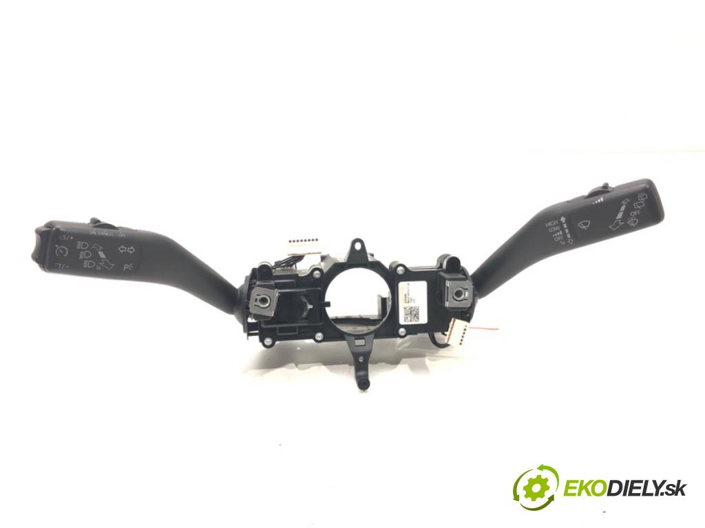 VW TOURAN (1T3) 2010 - 2015    1.6 TDI 77 kW [105 KM] olej napędowy 2010 - 2015  Prepínač kombinovaný 5K0953501DJ (Prepínače, spínače, tlačidlá a ovládače kúrenia)