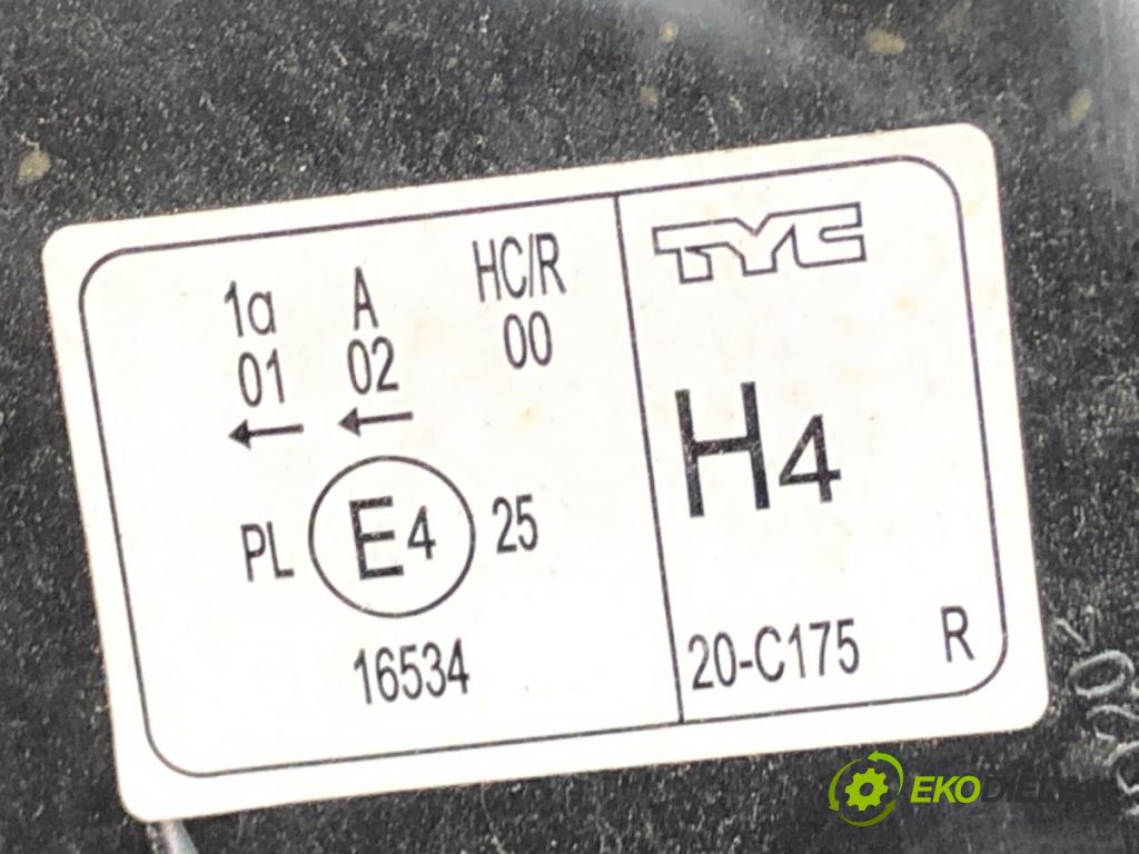 HYUNDAI i20 I (PB, PBT) 2008 - 2022    1.2 57 kW [78 KM] benzyna 2008 - 2012  Svetlomet pravy predný