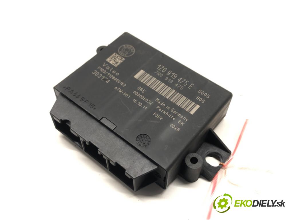 SKODA SUPERB II Kombi (3T5) 2009 - 2015    2.0 TDI 103 kW [140 KM] olej napędowy 2009 - 2010  Modul PDC 1Z0919475E (Ostatné)