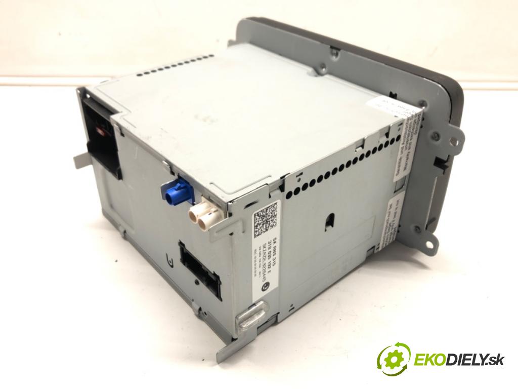 SKODA SUPERB II Kombi (3T5) 2009 - 2015    2.0 TDI 103 kW [140 KM] olej napędowy 2009 - 2010  RADIO Navigácia 3T0035192E (Audio zariadenia)