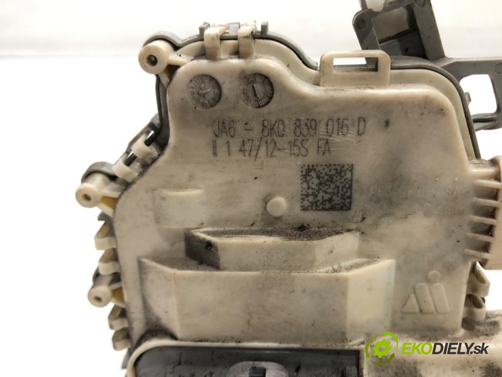 AUDI A4 B8 (8K2) 2007 - 2015    S4 quattro 245 kW [333 KM] benzyna 2008 - 2015  zámok dveře pravý zadní část 8K0839016D