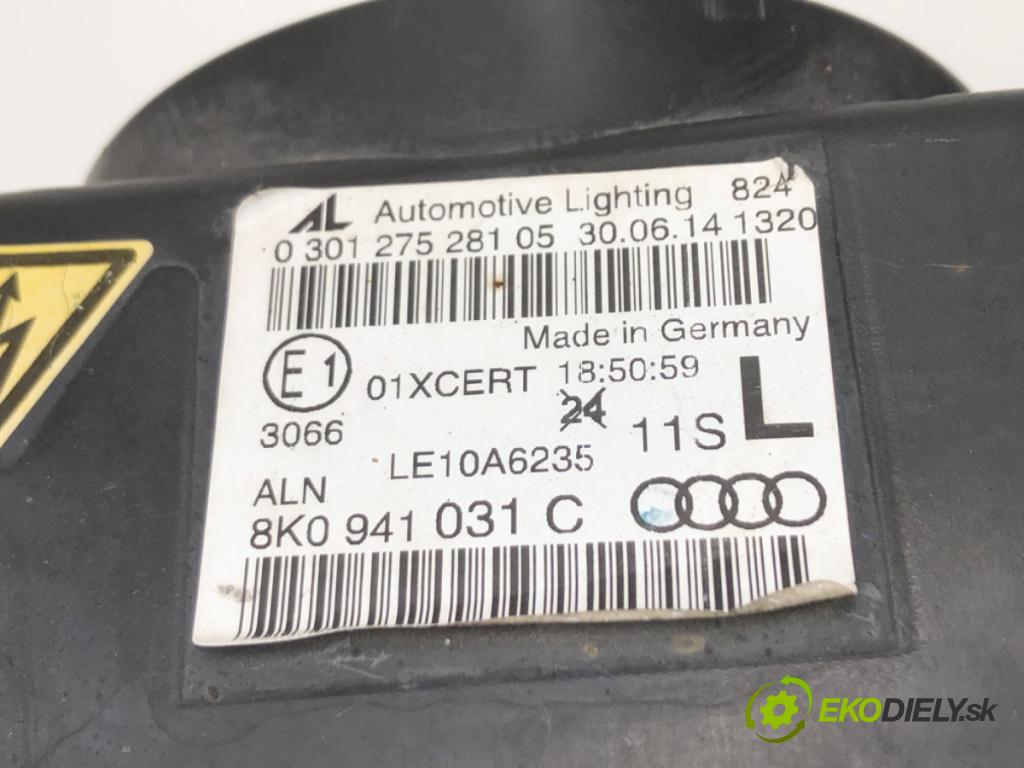 AUDI A4 B8 (8K2) 2007 - 2015    S4 quattro 245 kW [333 KM] benzyna 2008 - 2015  Svetlomet ľavy predný 8K0941031C