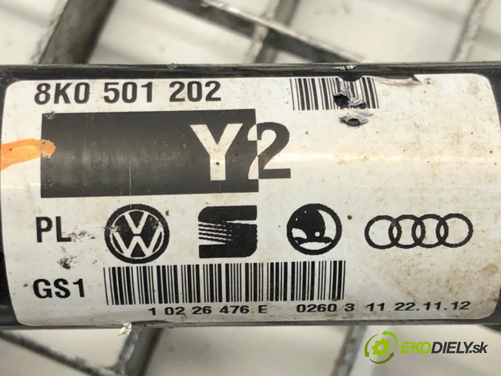 AUDI A4 B8 (8K2) 2007 - 2015    S4 quattro 245 kW [333 KM] benzyna 2008 - 2015  Poloos pravy zad 8K0501202