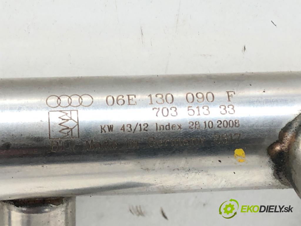 AUDI A4 B8 (8K2) 2007 - 2015    S4 quattro 245 kW [333 KM] benzyna 2008 - 2015  Lišta vstrekovacia 06E130090F 06E036P (Vstrekovacie lišty)