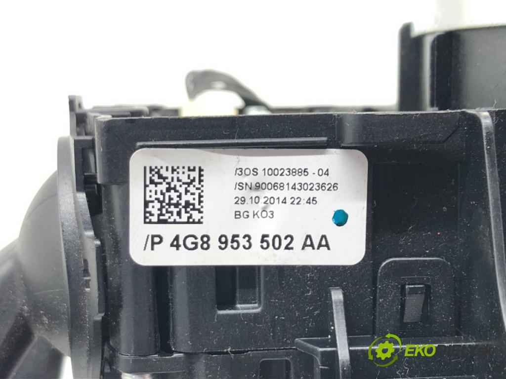 AUDI A4 B8 (8K2) 2007 - 2015    2.0 TFSI quattro 165 kW [224 KM] benzyna 2013 - 20  Prepínač kombinovaný 4G8953502AA (Prepínače, spínače, tlačidlá a ovládače kúrenia)
