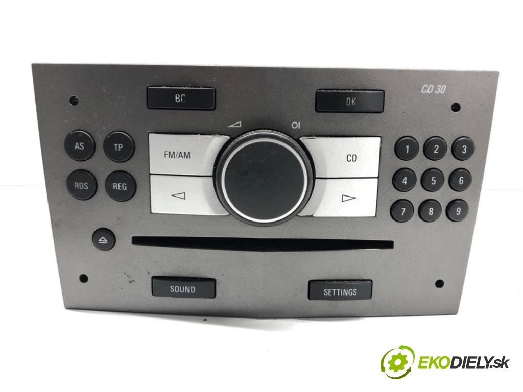 OPEL ASTRA H Kombi (A04) 2004 - 2014    1.7 CDTI (L35) 74 kW [101 KM] olej napędowy 2004 -  RADIO  (Audio zariadenia)