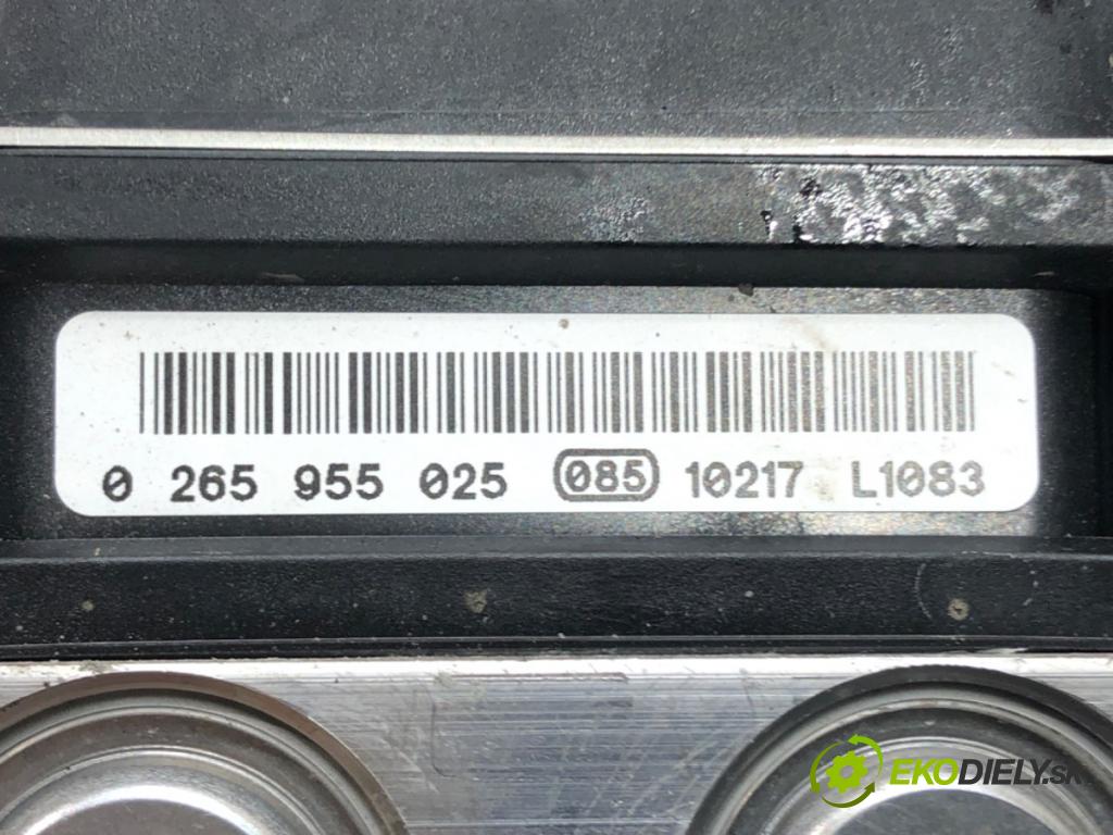 VW POLO V (6R1, 6C1) 2009 - 2022    1.4 (6R1) 63 kW [85 KM] benzyna 2009 - 2014  Pumpa ABS 0265955025 (Pumpy ABS)