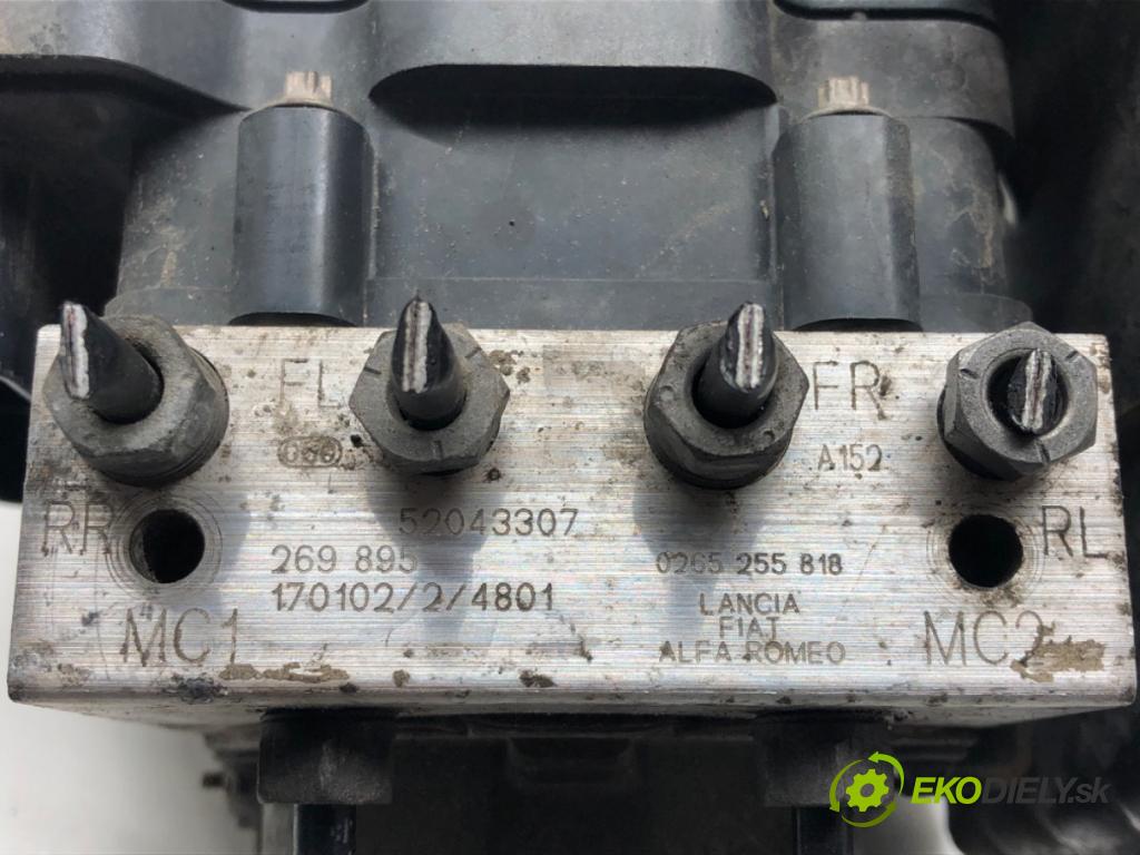 FIAT FIORINO Nadwozie pełne/minivan (225_) 2007 - 2022    1.4 (225AXA1A, 225BXA1A) 57 kW [78 KM] benzyna 200  Pumpa ABS 52043307 (Pumpy ABS)