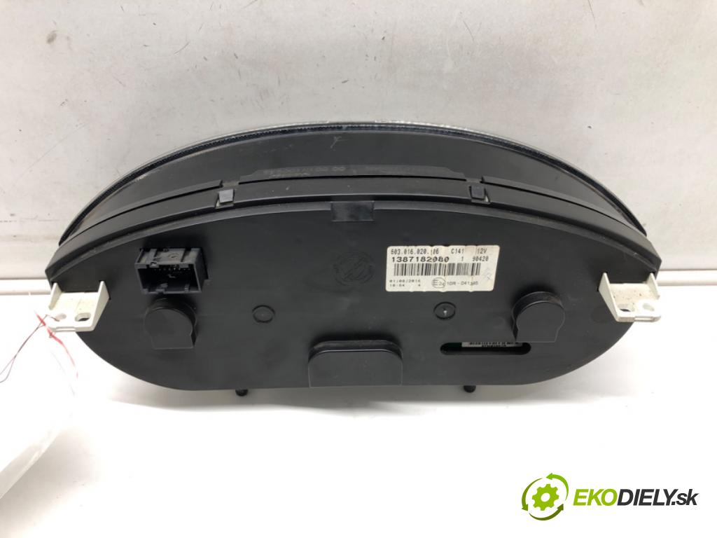 FIAT DUCATO Platforma / podwozie (250_) 2006 - 2022    130 Multijet 2,3 D 96 kW [131 KM] olej napędowy 20  Prístrojovka 1387182080 (Prístrojové dosky, displeje)