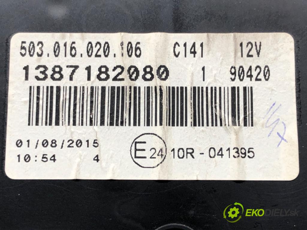 FIAT DUCATO Platforma / podwozie (250_) 2006 - 2022    130 Multijet 2,3 D 96 kW [131 KM] olej napędowy 20  Prístrojovka 1387182080 (Prístrojové dosky, displeje)