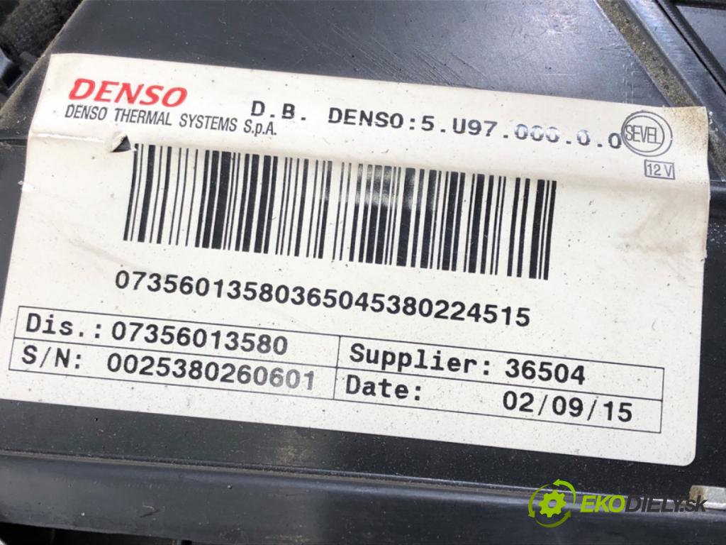 FIAT DUCATO Platforma / podwozie (250_) 2006 - 2022    130 Multijet 2,3 D 96 kW [131 KM] olej napędowy 20  Výhrevné teleso, radiátor kúrenia 07356013580 (Radiátory kúrenia)