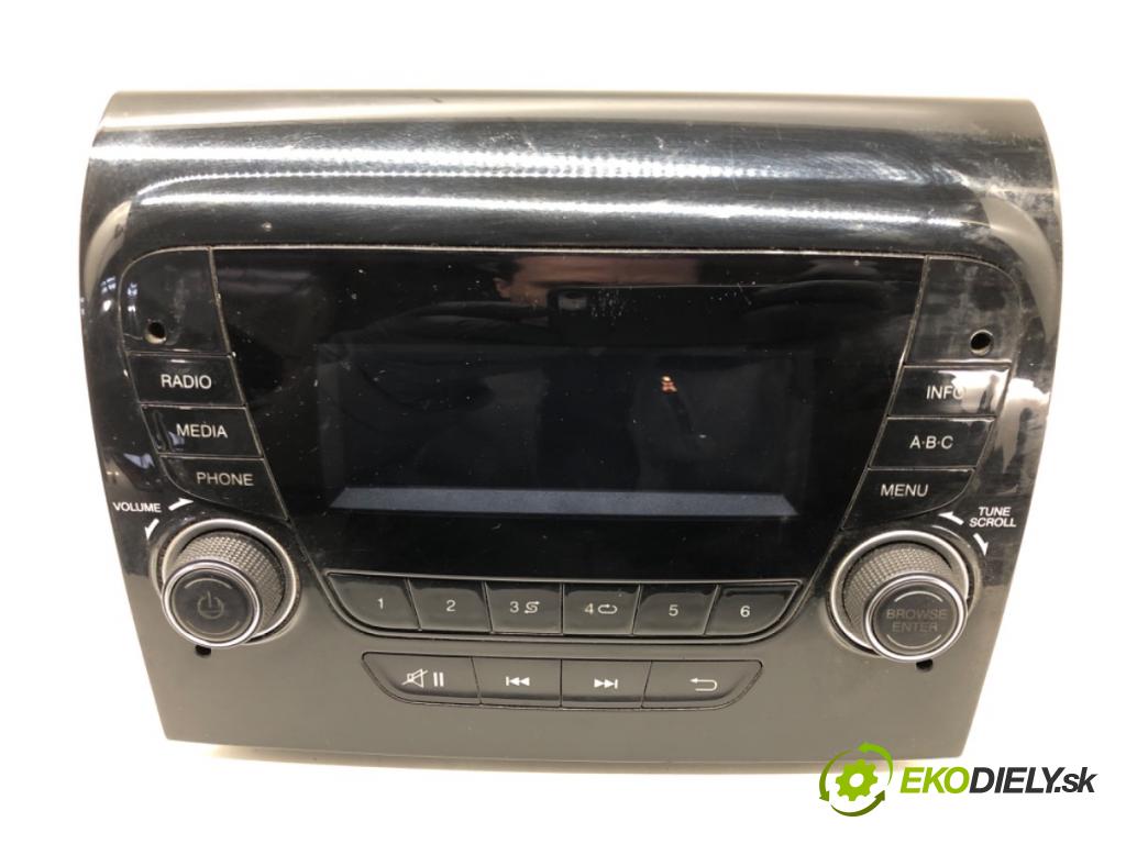 FIAT DUCATO Platforma / podwozie (250_) 2006 - 2022    130 Multijet 2,3 D 96 kW [131 KM] olej napędowy 20  RADIO 07356232340 (Audio zariadenia)