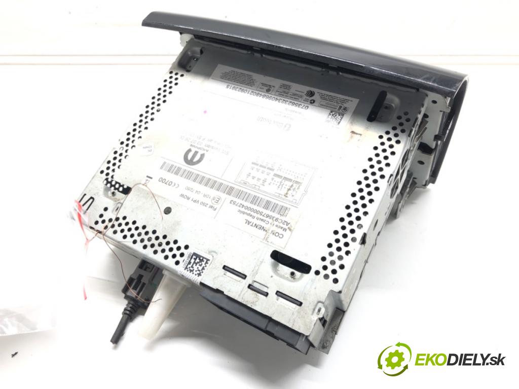 FIAT DUCATO Platforma / podwozie (250_) 2006 - 2022    130 Multijet 2,3 D 96 kW [131 KM] olej napędowy 20  RADIO 07356232340 (Audio zariadenia)