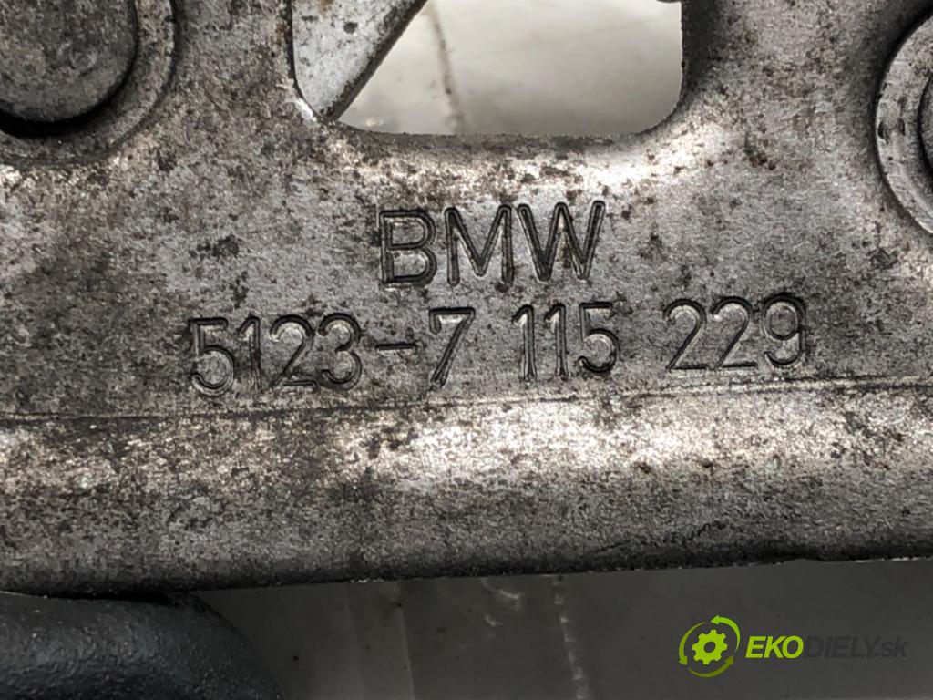 BMW 5 (E60) 2001 - 2010    520 d 120 kW [163 KM] olej napędowy 2005 - 2009  zámok kapoty přední část 7115229