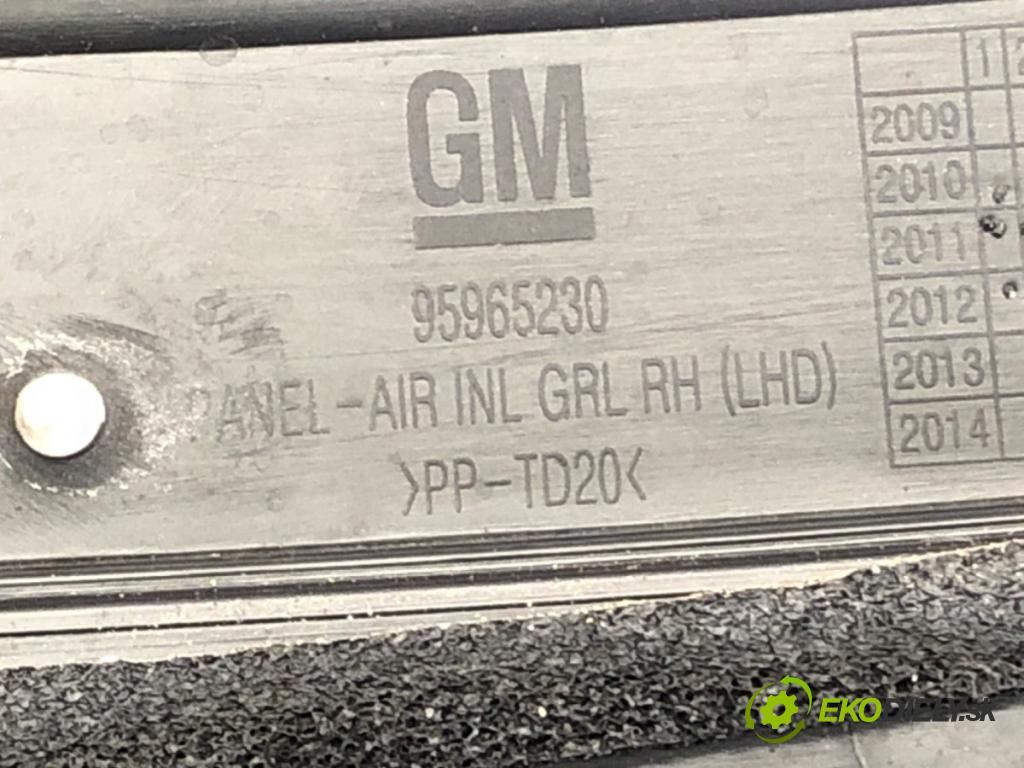 CHEVROLET SPARK (M300) 2009 - 2022    1.0 50 kW [68 KM] benzyna 2010 - 2022  Torpédo, plast pod čelné okno 95965230 (Torpéda)
