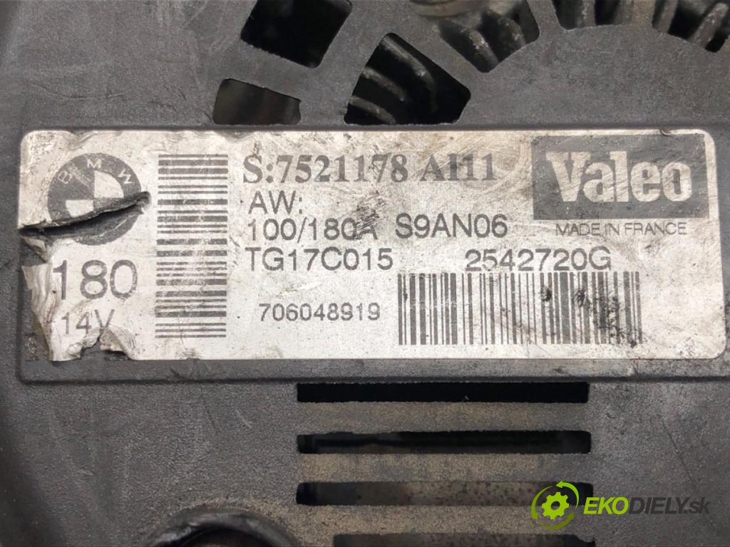 BMW 5 (E60) 2001 - 2010    525 i 160 kW [218 KM] benzyna 2005 - 2007  Alternátor 7521178 (Alternátory)