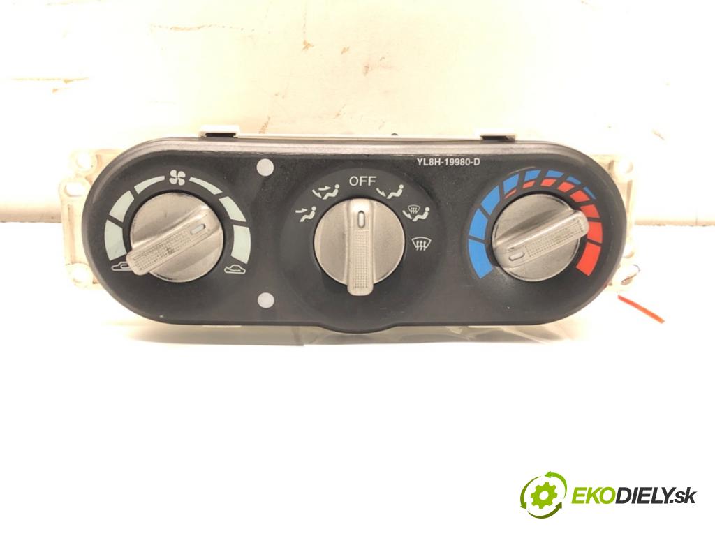 MAZDA TRIBUTE (EP) 2000 - 2008    2.3 AWD (EP3W) 110 kW [150 KM] benzyna 2004 - 2008  Panel ovládania kúrenia YL8H-19980-D (Prepínače, spínače, tlačidlá a ovládače kúrenia)